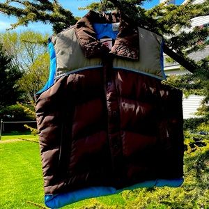 Vintage puffer vest
